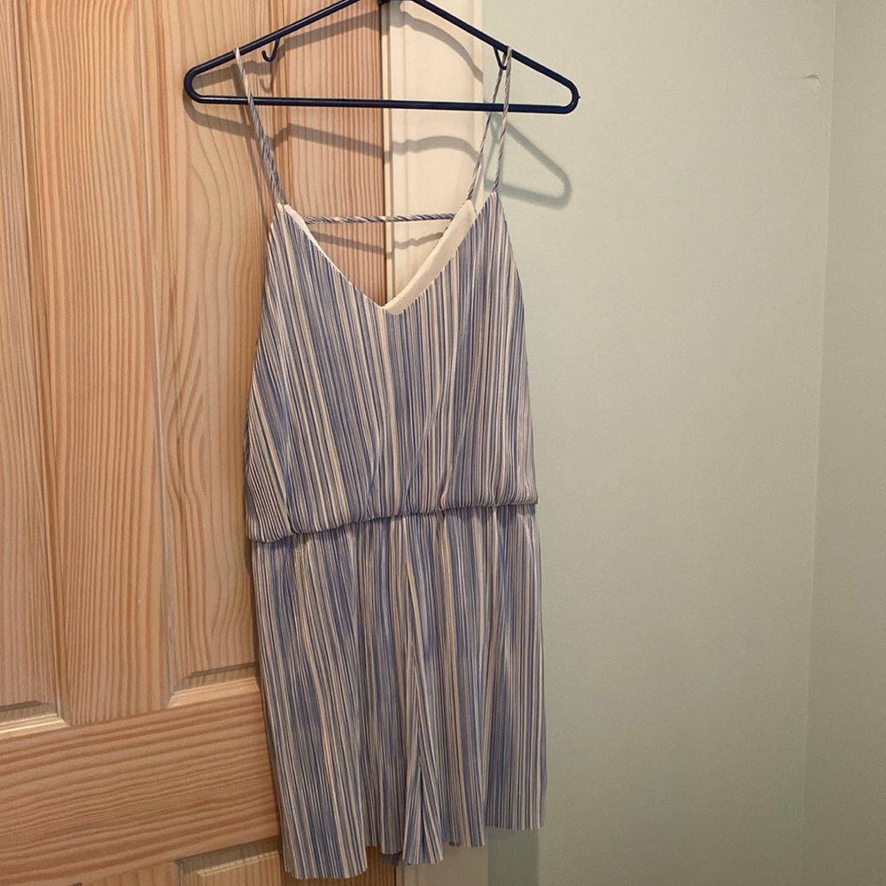 Striped romper